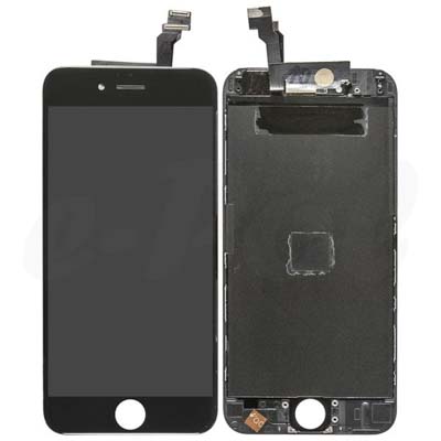 Display Lcd + Touch Screen Per Apple iPhone 6 Nero Qualità Ricondizionato