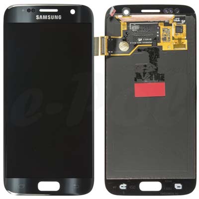 Display Lcd Schermo Per Samsung Galaxy S7 Sm-G930F Nero Gh97-18523A