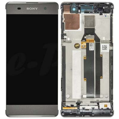 Lcd + Touch + Frame Per F3111, F3112 Sony Xperia Xa - Nero