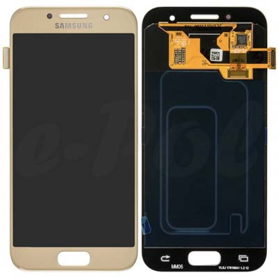 Lcd Display Touch Screen Samsung Sm-A320 Galaxy A3 2017 Oro Gh97-19732B