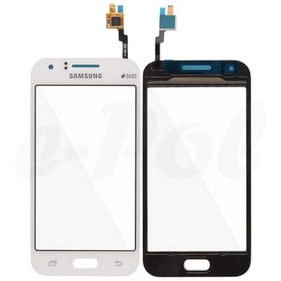 Vetro + Touch Bianco Samsung Galaxy J1 J100H Duos