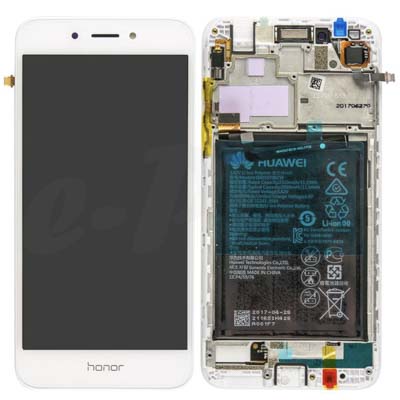 Lcd + Touch + Batteria Oro-Argento Per Honor 6A Dli Al10 Bulk