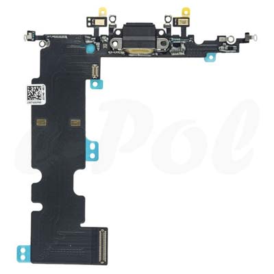 Connettore Di Ricarica + Microfono + Flex Per Apple iPhone 8 Plus - Grigio Spazio