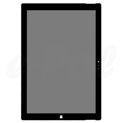 Lcd + Touch Screen Per Microsoft Surface Pro 3 - Nero