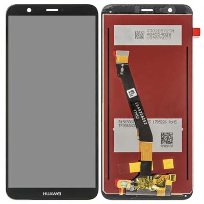 Lcd + Touch Screen Per (Fig-L31) Huawei P Smart - Nero No Logo