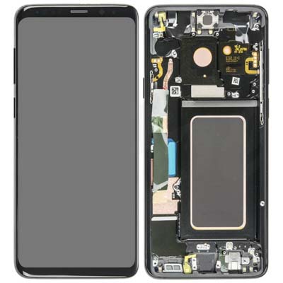 Lcd + Touch Screen Per Samsung Galaxy G965F S9 Plus - Nero Gh97-21691A Gh97-21692A