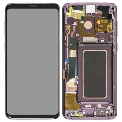 LCD + Touch Screen per Samsung Galaxy S9 Plus G965F - lilla viola