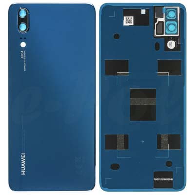 Coperchio Batteria Per (Eml-L29) Huawei P20 Dual - Midnight Blue