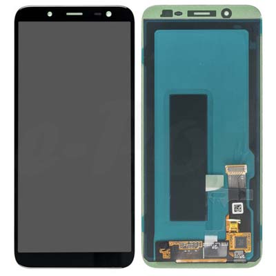 Lcd + Touch Per J600F Samsung Galaxy J6 2018 A6 2018 - Nero Gh97-22048A Gh97-21931A