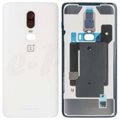 Coperchio Batteria Per Oneplus 6 - Silk White