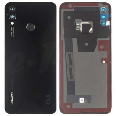Cover Batteria Per (Ine-Lx1) Huawei P Smart + - Nero