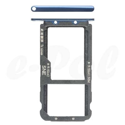 Carrello Sim Per (Sne-L21) Huawei Mate 20 Lite - Saphire Blue