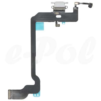 Flat flex connettore di ricarica per Apple iPhone Xs - grigrio