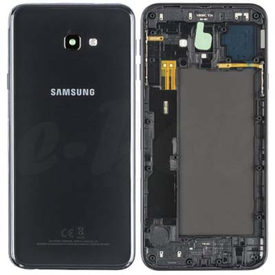 Back Cover Posteriore Per J415F Samsung Galaxy J4 + - Nero