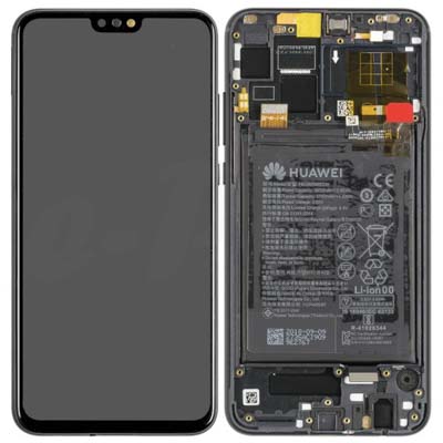 Display Lcd + Touch + Frame + Batteria Per Huawei Honor 8X - Nero