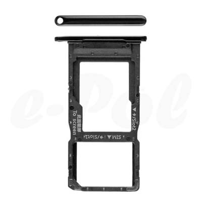 Carrello Sim Per (Pot-L21, Pot-Lx1) Huawei P Smart (2019) - Nero