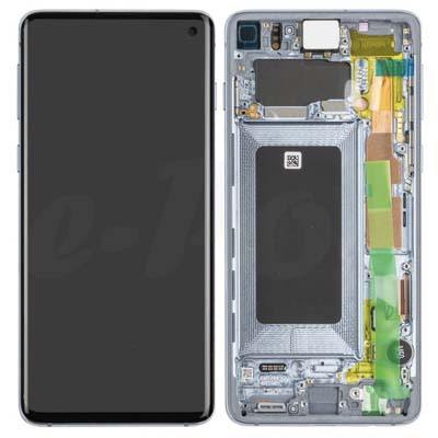 Lcd + Touch Per G973F Samsung Galaxy S10 - Blu
