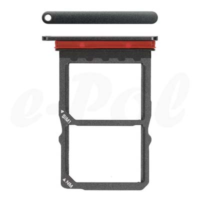 Carrello Sim Per Ele-L29, Ele-L09 Huawei P30 - Nero