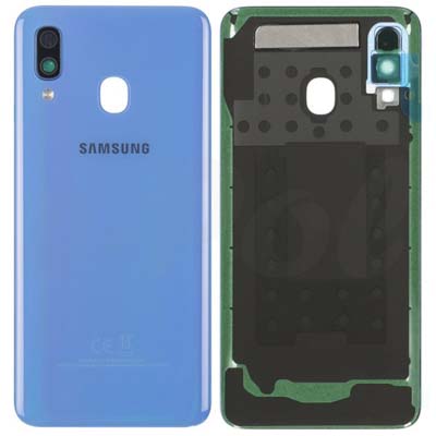 Cover Batteria Per A405F Samsung Galaxy A40 - Blu