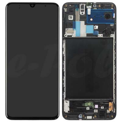 Lcd + Touch Per A705F Samsung Galaxy A70 (Gh82-19747A / Gh82-19787A) - Nero