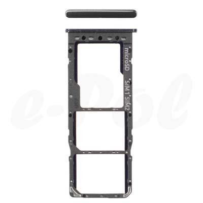 Carrello Sim Per A105F Samsung Galaxy A10 - Nero