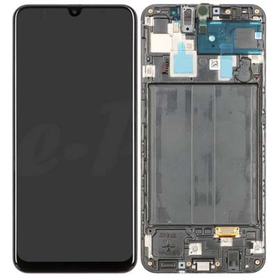 Lcd + Touch Per A305F Samsung Galaxy A30 - Nero