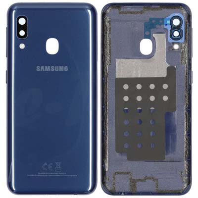 Cover Batteria Per A202F Samsung Galaxy A20E - Blu
