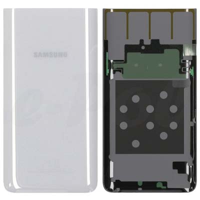 Cover Batteria Per A805F Samsung Galaxy A80 - Argento