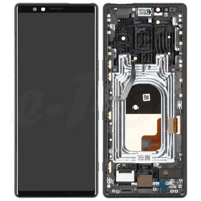 Lcd + Touch + Frame Per J8110, J9110 Sony Xperia 1 - Nero