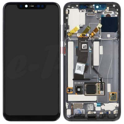 Lcd + Touch + Frame Per Xiaomi Mi 8 Pro - Deep Tarnish