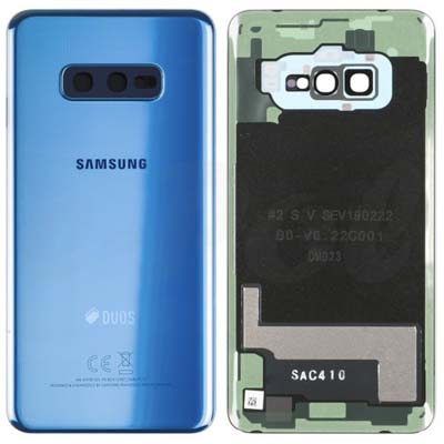 Cover Batteria Per G970F Samsung Galaxy S10E Duos - Blu