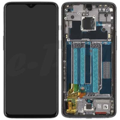 Lcd + Touch + Frame Per Gm1901, Gm1903 Oneplus 7 - Grigio