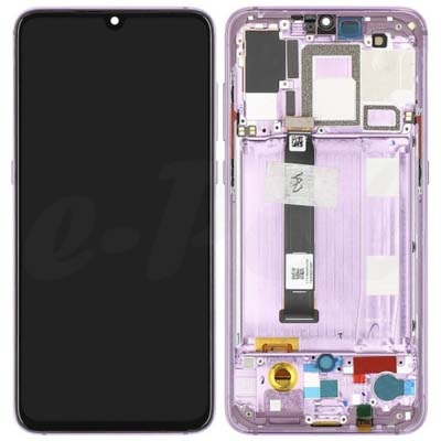 Lcd + Touch + Frame Per Xiaomi Mi 9 - Lavender Viola