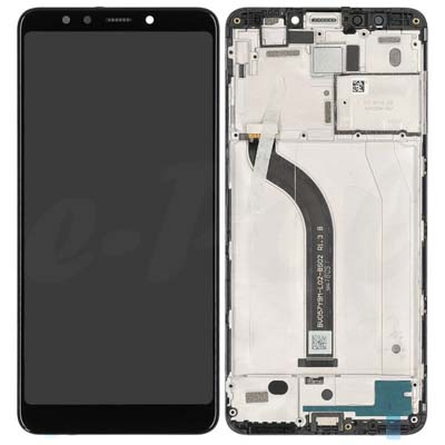 Lcd + Touch + Frame Per Xiaomi Redmi 5 - Nero - Compatibile