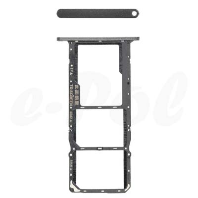 Carrello Sim Per Amn-L29 Huawei Y5 (2019) - Nero