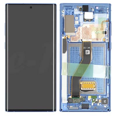 Lcd + Touch Per N975F Samsung Galaxy Note 10+ - Blu
