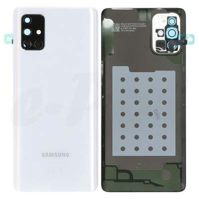 Cover Batteria Per A715F Samsung Galaxy A71 - Prism Crush Argento
