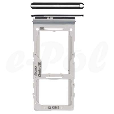 Carrello Sim / Sd Per G985F, G986B Samsung Galaxy S20+, S20+ 5G - Cosmic Nero
