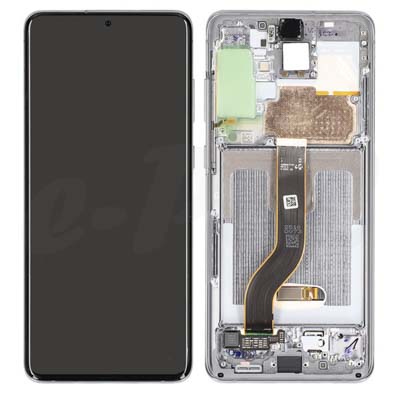 Display Soft Oled + Touch Per Samsung Galaxy S20 Plus Cosmic Gray Compatibile