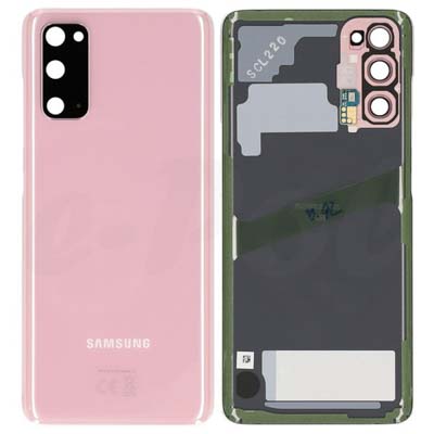 Cover Batteria Per G980F Samsung Galaxy S20 - Cloud Rosa