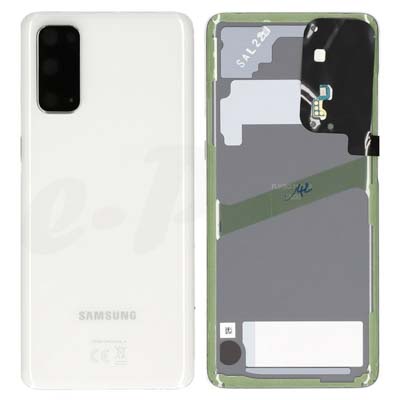 Cover Batteria Per G980F Samsung Galaxy S20 - Cloud Bianco