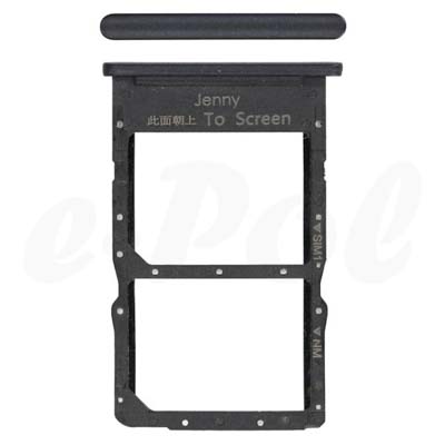 Carrello Sim Per Jny-L21A Huawei P40 Lite - Midnight Nero