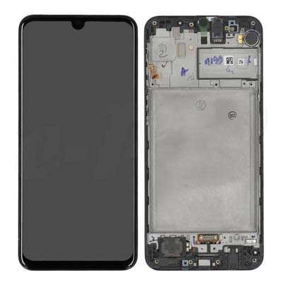 Lcd + Touch + Frame Per M315F Samsung Galaxy M31Gh82-22405A Gh82-22631A - Space Black Nero