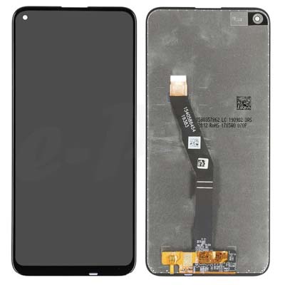 Lcd + Touch Per Huawei P40 Lite E - Nero - Compatibile