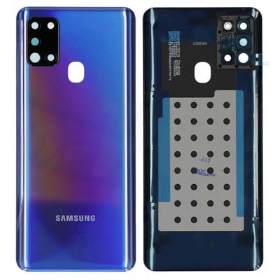 Cover Batteria Per A217F Samsung Galaxy A21S - Blue