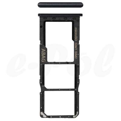 Carrello Sim Per A217F Samsung Galaxy A21S - Nero