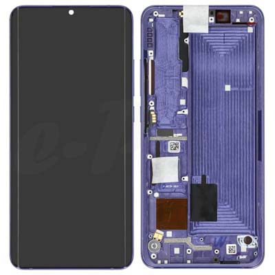 Lcd + Touch + Frame Per Xiaomi Mi Note 10 Lite - Nebula Viola
