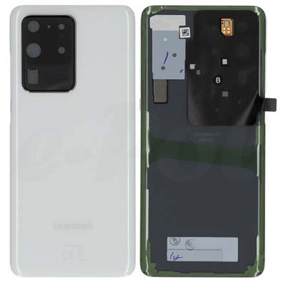 Cover Batteria Per G988B Samsung Galaxy S20 Ultra - Cloud Bianco