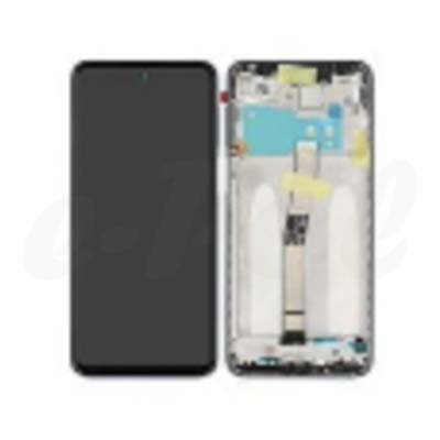 Lcd + Touch + Frame Per J6A1 Xiaomi Redmi Note 9S - Glacier Bianco