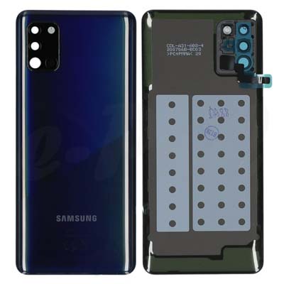 Cover Batteria Per A315F Samsung Galaxy A31 - Prism Crush Nero